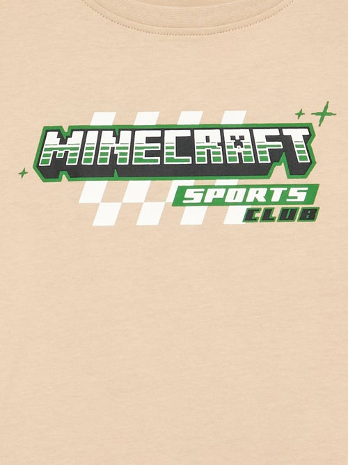 T-shirt de manga comprida 'Minecraft' - Kiabi T-shirt de manga comprida 'Minecraft' - Kiabi