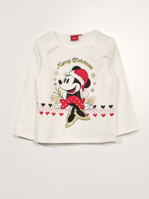 T-shirt de manga comprida 'Minnie' - Kiabi