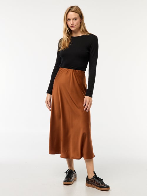 T-shirt de manga comprida - Kiabi