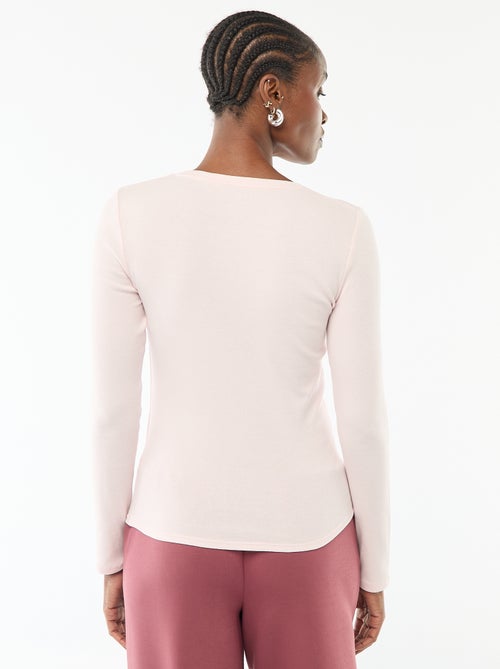 T-shirt de manga comprida - Kiabi