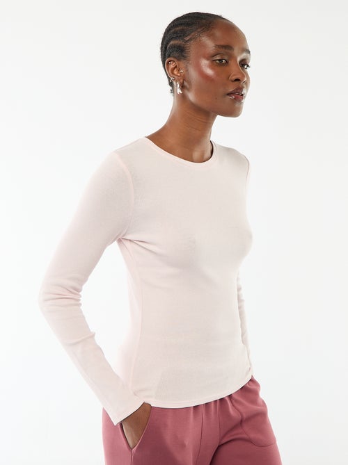 T-shirt de manga comprida - Kiabi