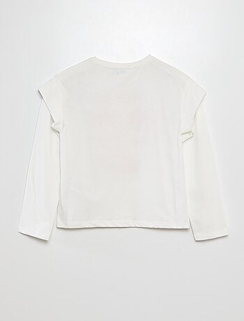 T-shirt de manga comprida 'Stitch'