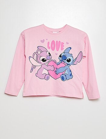 T-shirt de manga comprida 'Stitch' 'Disney'