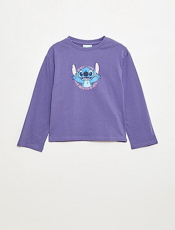 T-shirt de manga comprida 'Stitch' 'Disney'