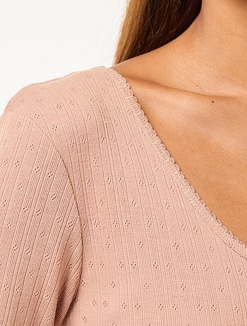 T-shirt de manga comprida termorregulador