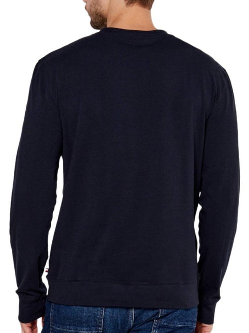 T-shirt de Manga Comprida Tommy Hilfiger Track para Homem Azul-Marinho - Kiabi T-shirt de Manga Comprida Tommy Hilfiger Track para Homem Azul-Marinho - Kiabi