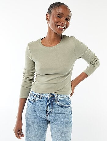 T-shirt de manga comprida