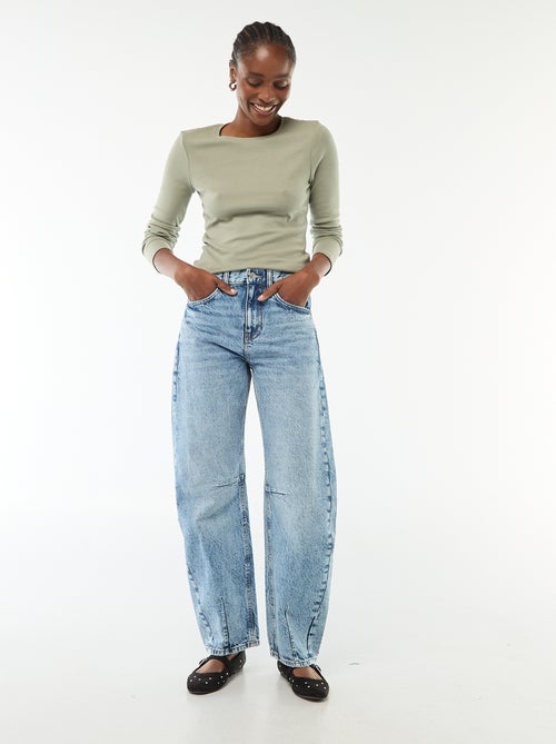 T-shirt de manga comprida - Kiabi