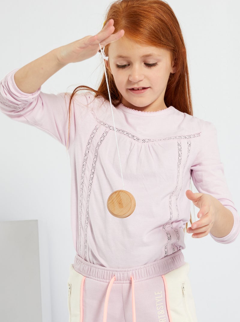 T-shirt de manga comprida VIOLETA - Kiabi