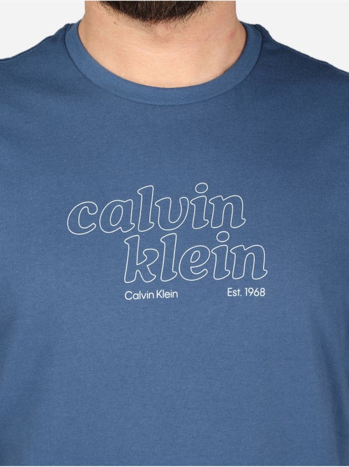 T-shirt de manga curta - calvin klein - Kiabi T-shirt de manga curta - calvin klein - Kiabi