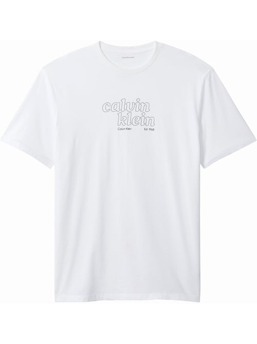 T-shirt de manga curta - calvin klein - Kiabi