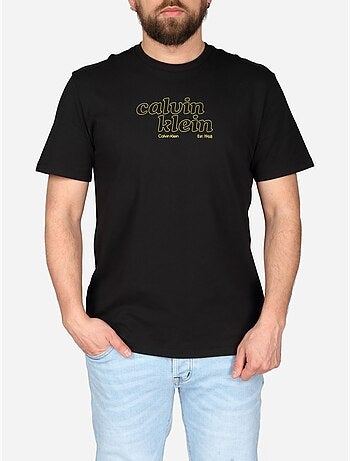T-shirt de manga curta - calvin klein