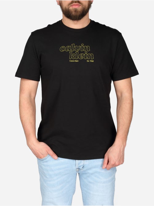 T-shirt de manga curta - calvin klein - Kiabi T-shirt de manga curta - calvin klein - Kiabi