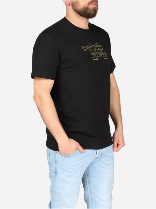 T-shirt de manga curta - calvin klein - Kiabi T-shirt de manga curta - calvin klein - Kiabi