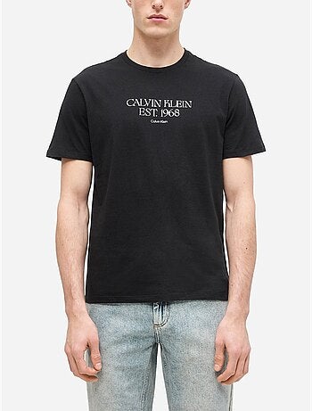 T-shirt de manga curta - calvin klein
