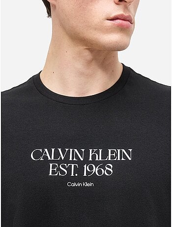 T-shirt de manga curta - calvin klein