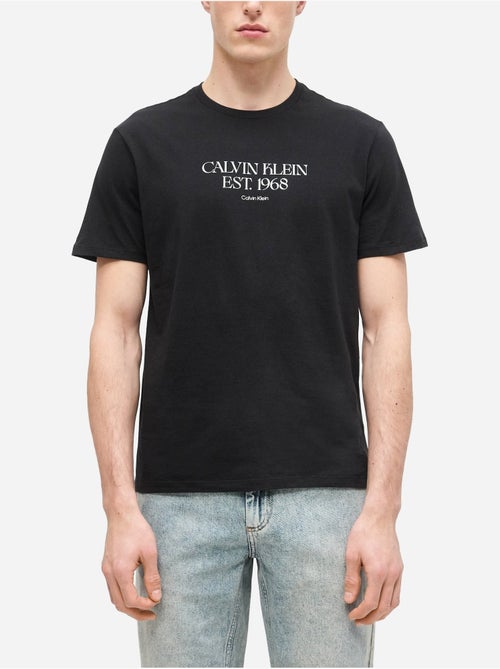 T-shirt de manga curta - calvin klein - Kiabi T-shirt de manga curta - calvin klein - Kiabi