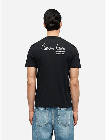 T-shirt de manga curta - calvin klein