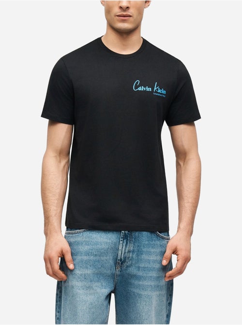 T-shirt de manga curta - calvin klein - Kiabi