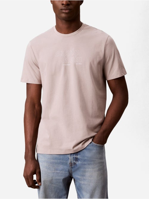 T-shirt de manga curta - calvin klein - Kiabi T-shirt de manga curta - calvin klein - Kiabi