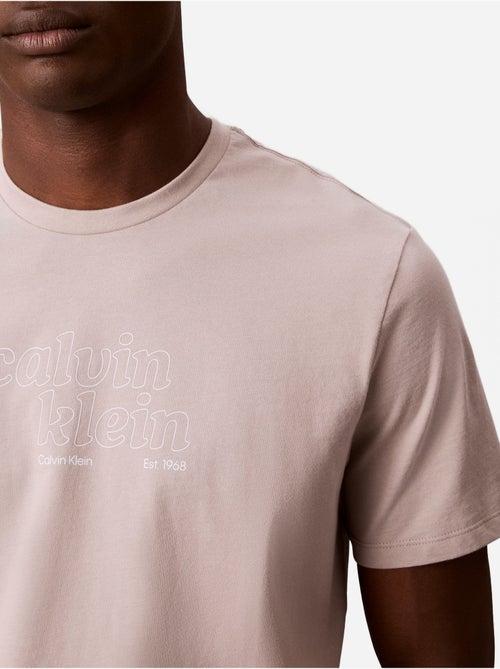 T-shirt de manga curta - calvin klein - Kiabi T-shirt de manga curta - calvin klein - Kiabi