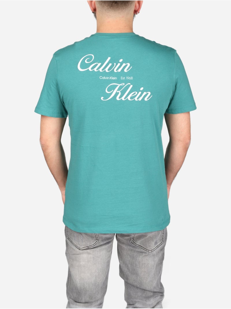 T-shirt de manga curta - calvin klein Verde - Kiabi