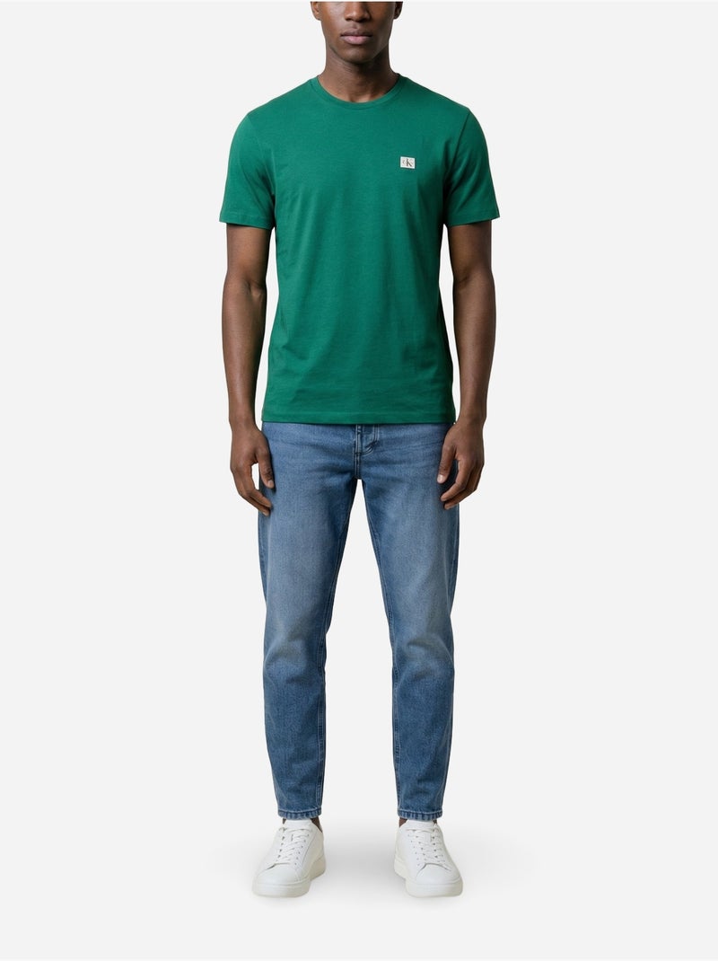 T-shirt de manga curta - Calvin Klein Verde - Kiabi