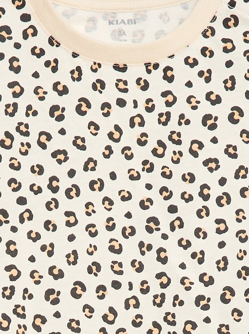 T-shirt de manga curta - Coleção fácil de vestir - Kiabi