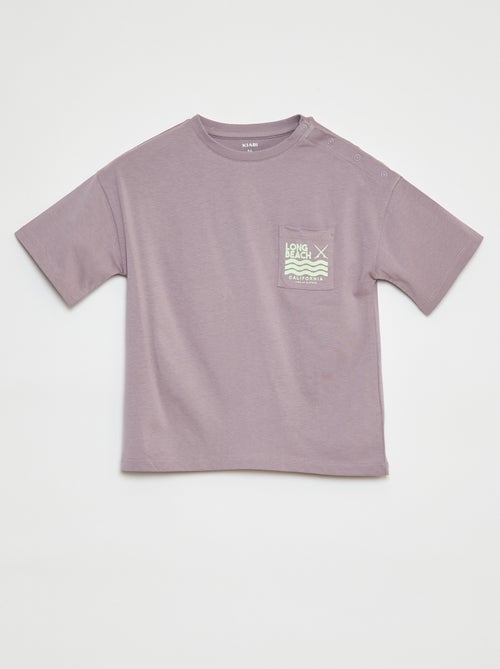 T-shirt de manga curta - coleção fácil de vestir - Kiabi T-shirt de manga curta - coleção fácil de vestir - Kiabi