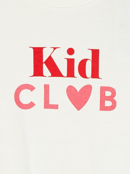 T-shirt de manga curta  - Dia da Mãe - Kiabi