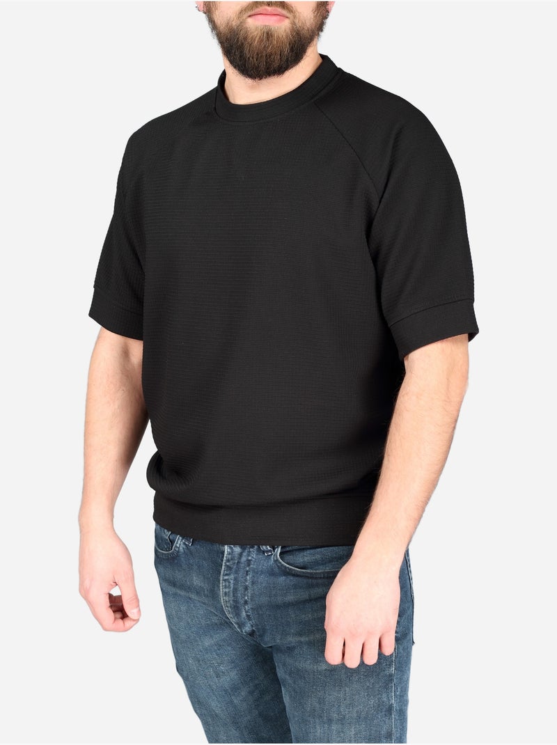 T-shirt de manga curta - frilivin Preto - Kiabi