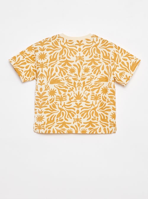 T-shirt de manga curta  - Grafik Edition - Kiabi