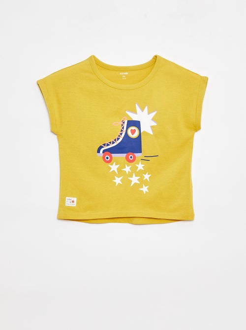 T-shirt de manga curta  - Grafik Edition - Kiabi