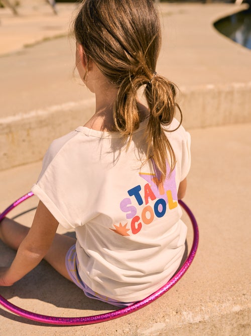 T-shirt de manga curta  - Grafik Edition - Kiabi