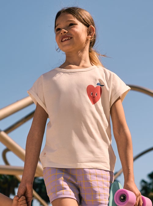 T-shirt de manga curta  - Grafik Edition - Kiabi