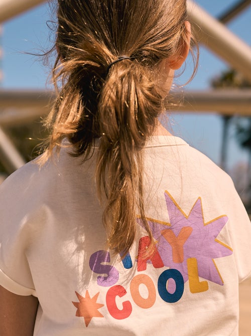 T-shirt de manga curta  - Grafik Edition - Kiabi