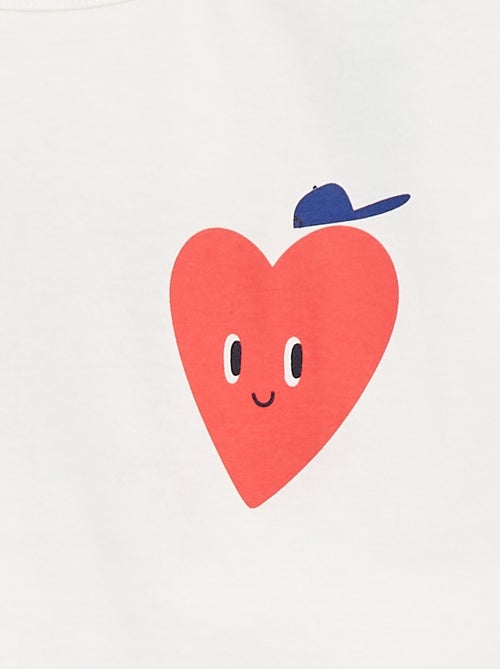 T-shirt de manga curta  - Grafik Edition - Kiabi