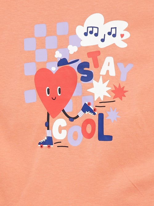 T-shirt de manga curta  - Grafik Edition - Kiabi