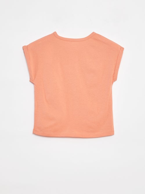 T-shirt de manga curta  - Grafik Edition - Kiabi