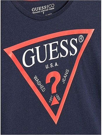T-shirt de manga curta - Guess kids