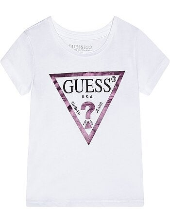 T-shirt de manga curta - Guess kids