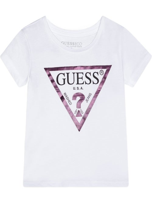 T-shirt de manga curta - Guess kids - Kiabi