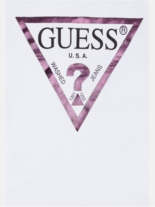 T-shirt de manga curta - Guess kids - Kiabi