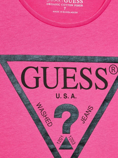 T-shirt de manga curta - Guess kids - Kiabi