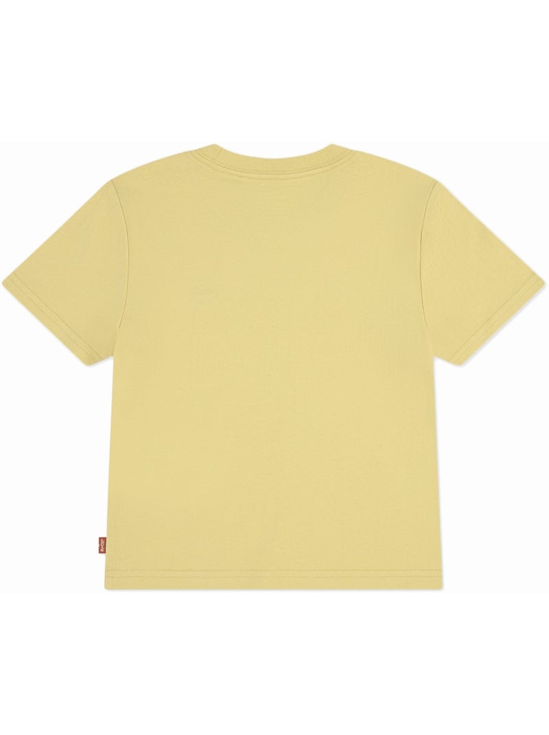 T-shirt de manga curta - Levi's Kids Amarelo - Kiabi