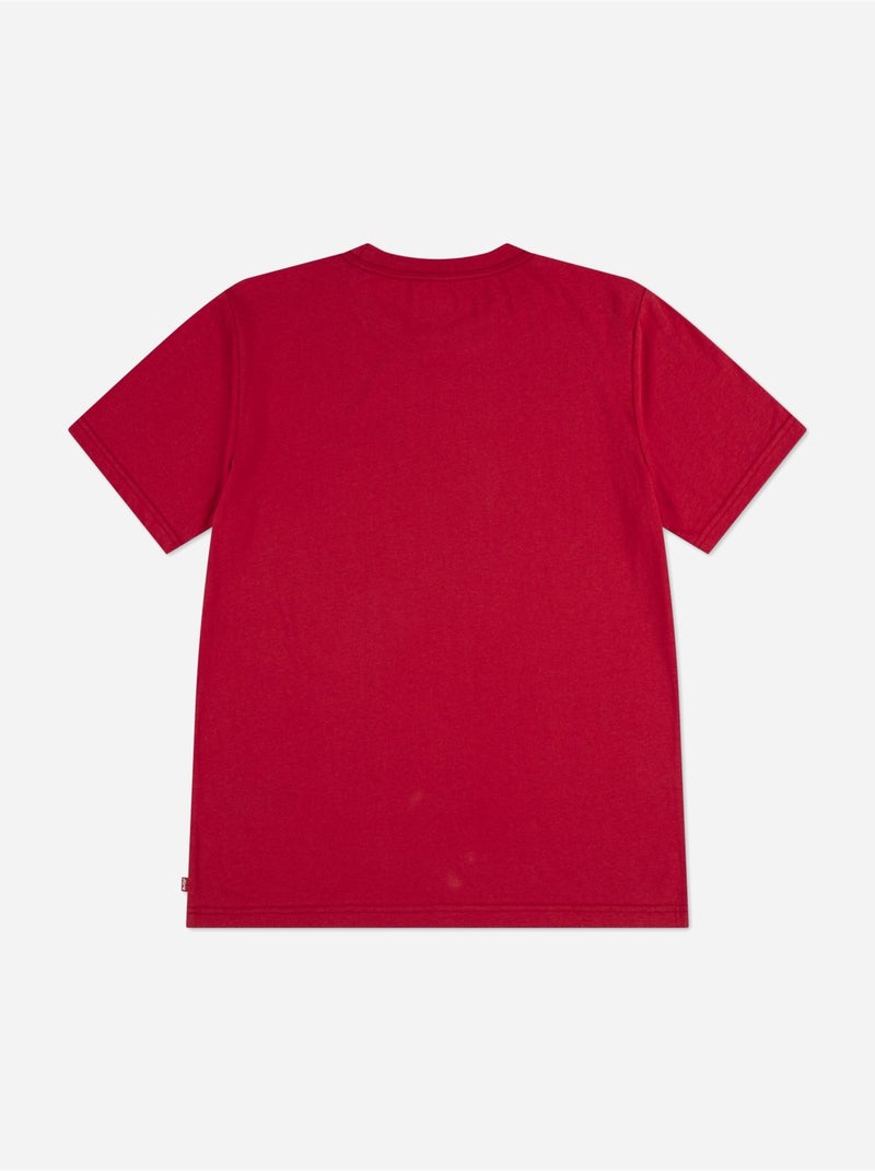 T-shirt de manga curta - Levi's Kids Vermelho - Kiabi