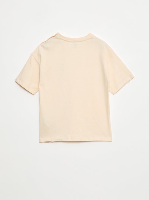 T-shirt de manga curta  - So Easy - Kiabi