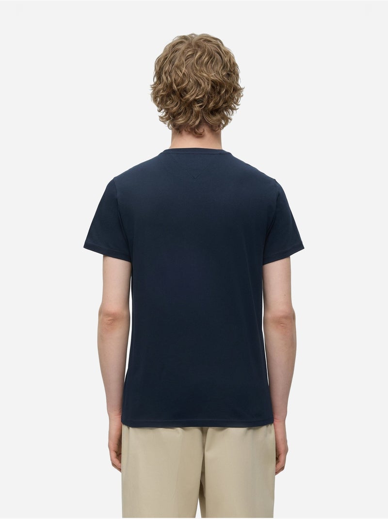 T-shirt de manga curta - tommy jeans Azul - Kiabi