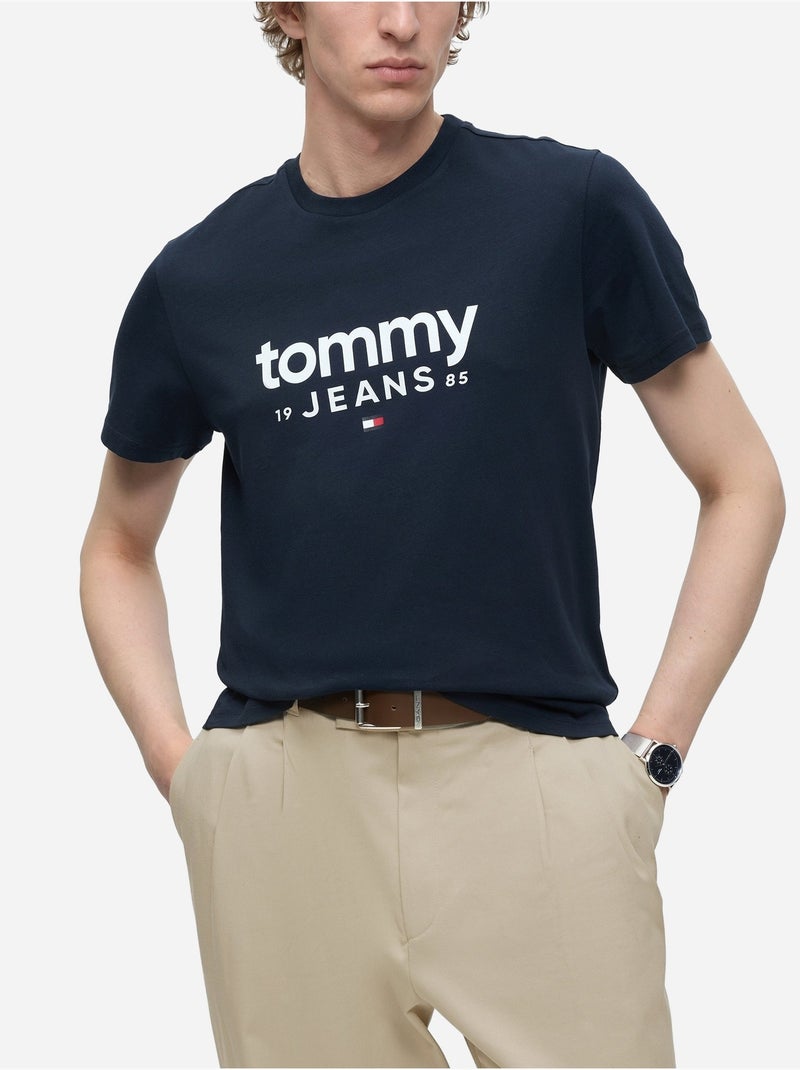 T-shirt de manga curta - tommy jeans Azul - Kiabi