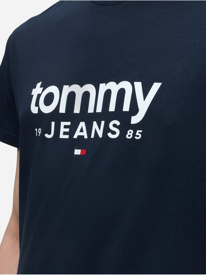 T-shirt de manga curta - tommy jeans Azul - Kiabi